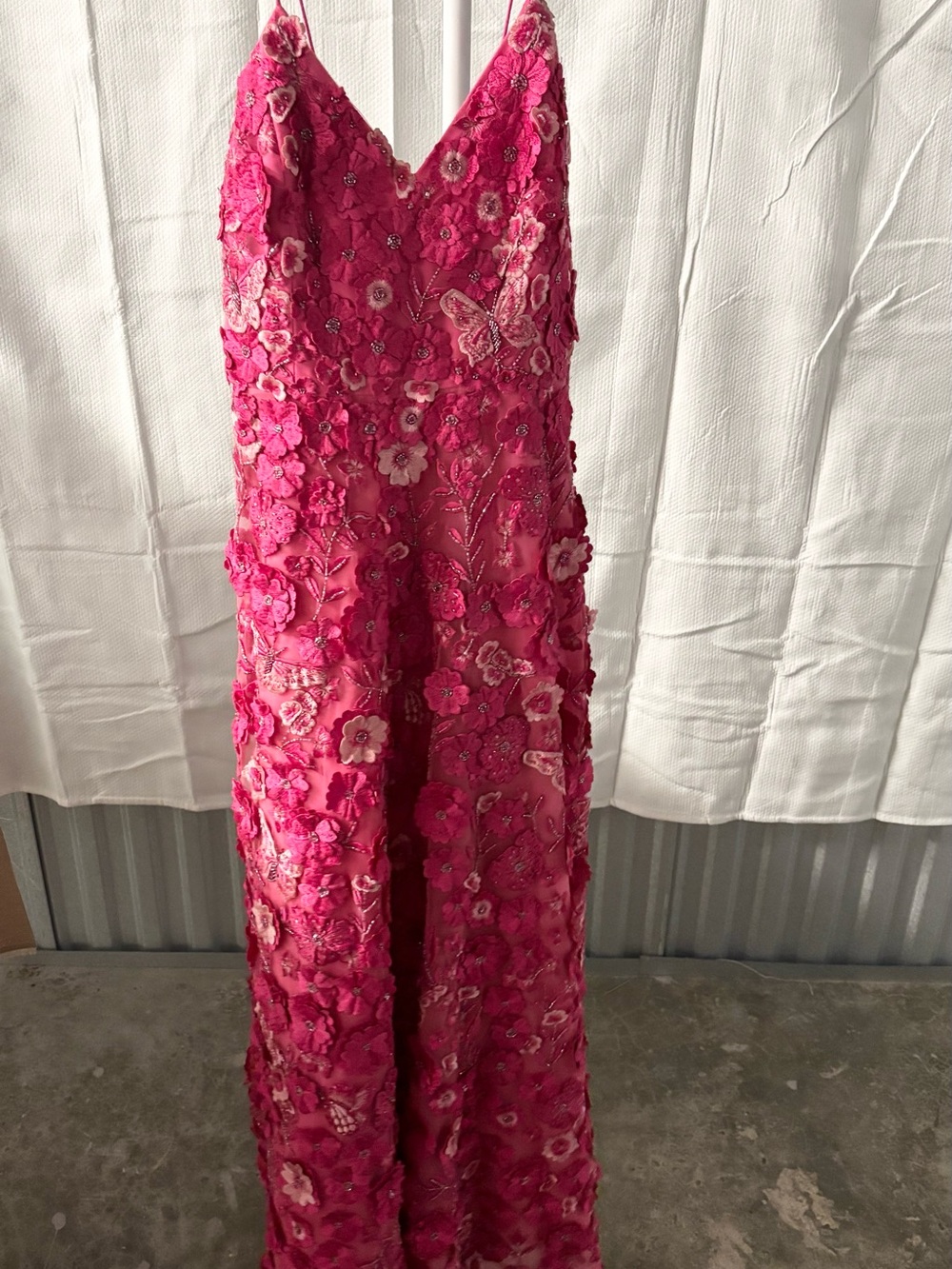 Alice + Olivia Domenica Embellished Ball Gown | Candy Multi | Size 2 | NWT - Picture 4 of 8